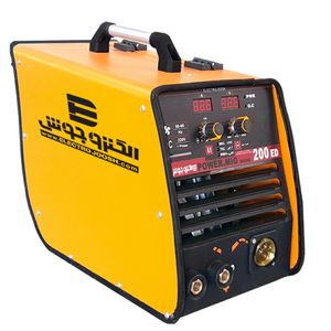 اینورتر جوشکاری 220 آمپر صنایع جوش و برش الکتروجوش اصفهان کرمانی  مدل power mig 200ed